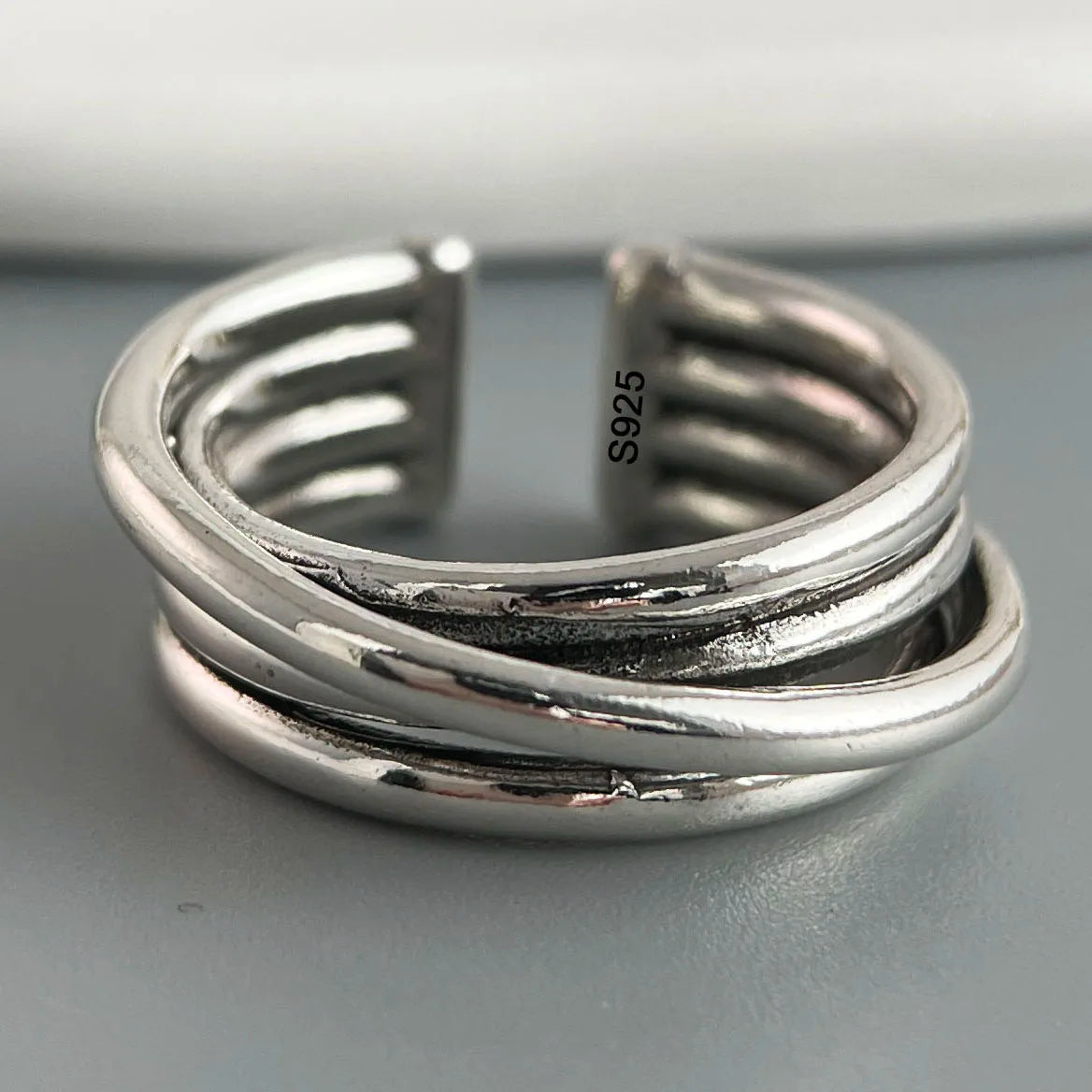 Ringe aus 925er-Sterlingsilber für Damen, Paare, minimalistisch, handgefertigt, schlicht, Retro-Blumen-Herz-Ring, edler Schmuck, Geschenk, verhindert Allergien