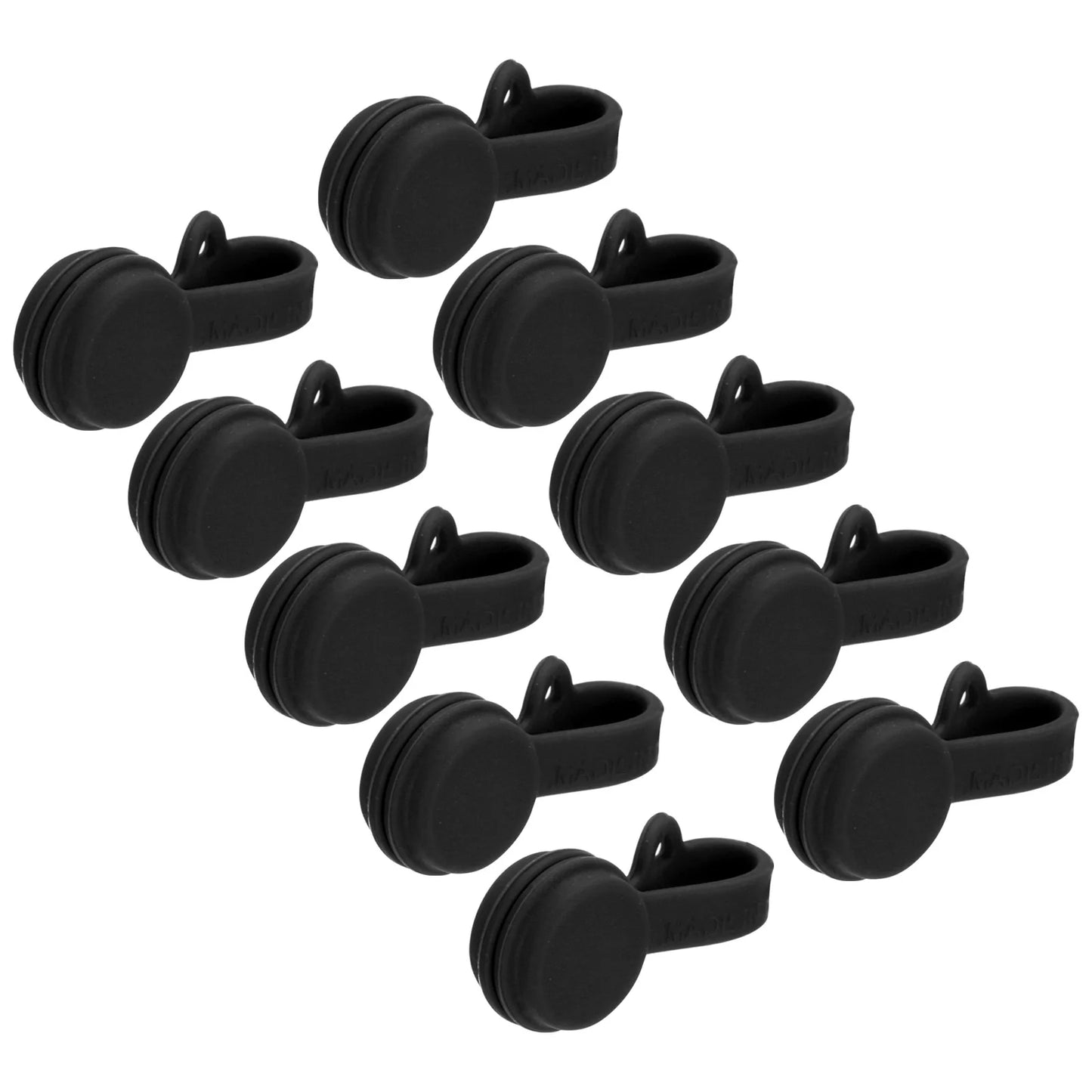 10 Stück Magnet kabel clips 2,8 Zoll x 0,6 Zoll Magnet kabel Organizer Kabelbinder wieder verwendbare Kabelbinder für das Küchen büro zu Hause