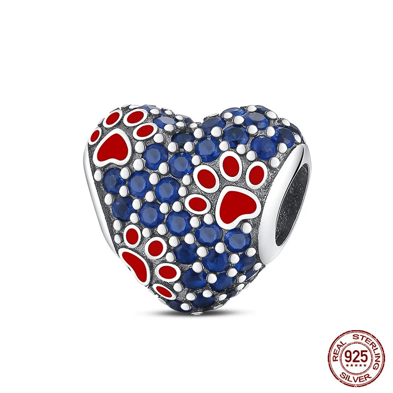 Modische 925er-Sterlingsilber-Charms mit buntem Traumfänger, Perlen für Qikaola 925 Original-Armbänder, exquisiter DIY-Schmuck, Geschenke