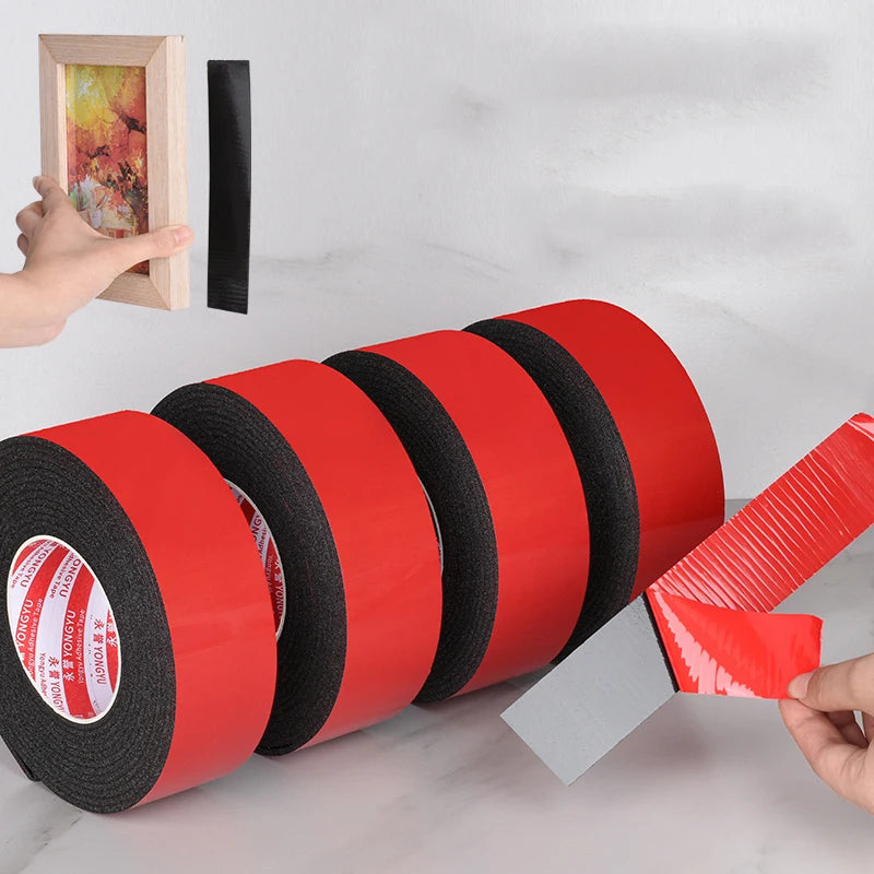Schaumstoff-Papierband, EVA-Schwamm, doppelseitig klebend, Wandbefestigung, stark klebend, verdickender Schaumstoffkleber für das Büro von Studenten