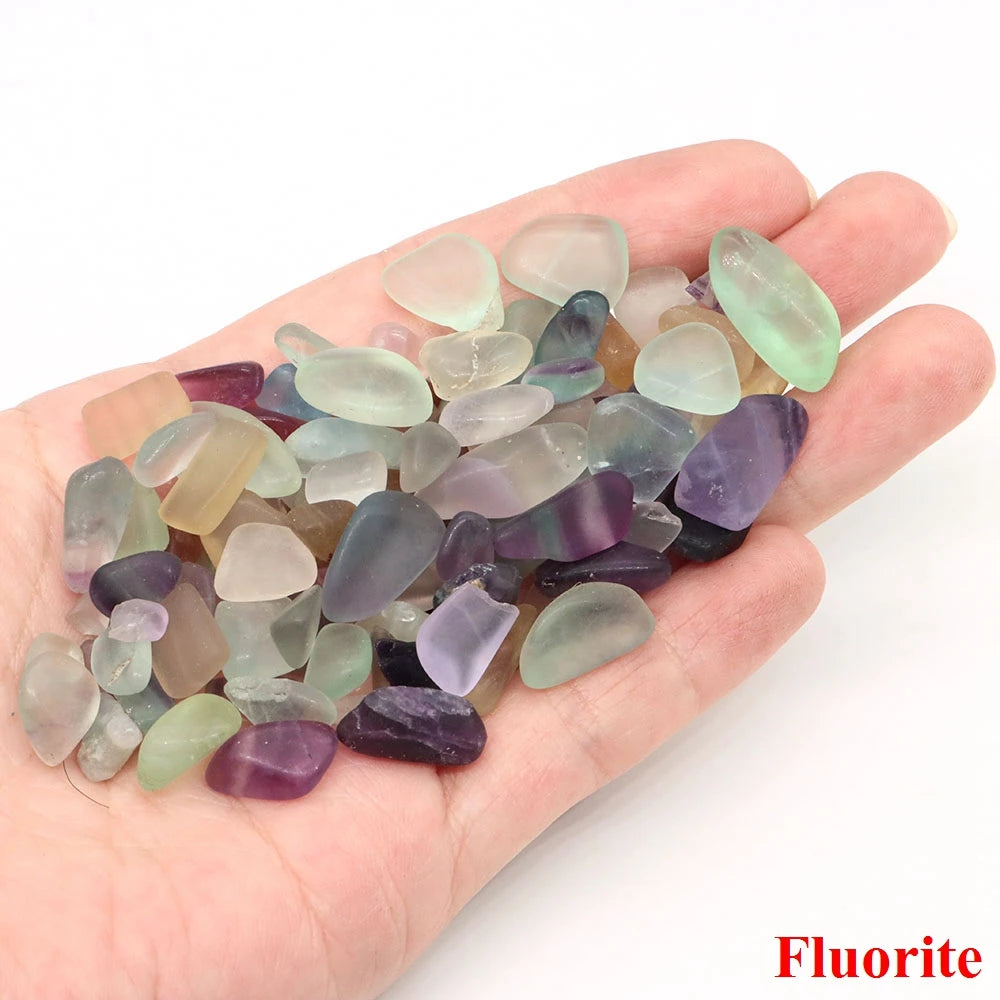 Natürliche Steine Kies Kristalle Chip Quarz Erz Mineralien Reiki Heilung Trommelachate Probe Aquarium Home Dekoration