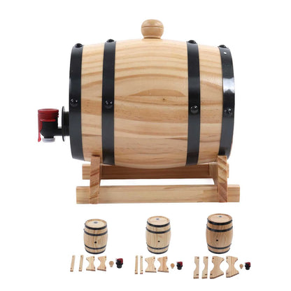 Weinkiefernfässer Weinkiefer Alterungsfässer Bierfässer Dekorative Ornamente für Bar Catering Grillladen