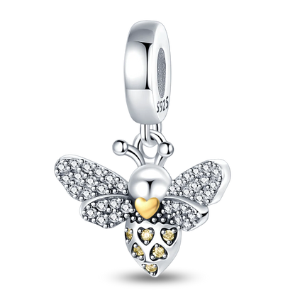 Fit 925 Original Armband 100 % 925 Sterling Silber Glänzende Bunte Zirkon Herz Charms Perlen Exquisite DIY Schmuck Geschenk