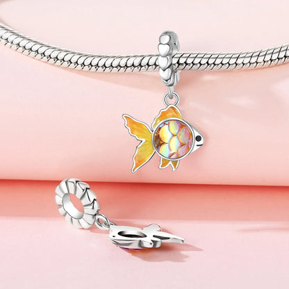 Sommer-Charm-Anhänger aus 925er-Sterlingsilber, Sea World Kingdom, Perlen für Charms, Original-Armband für Damen, Schmuckherstellung
