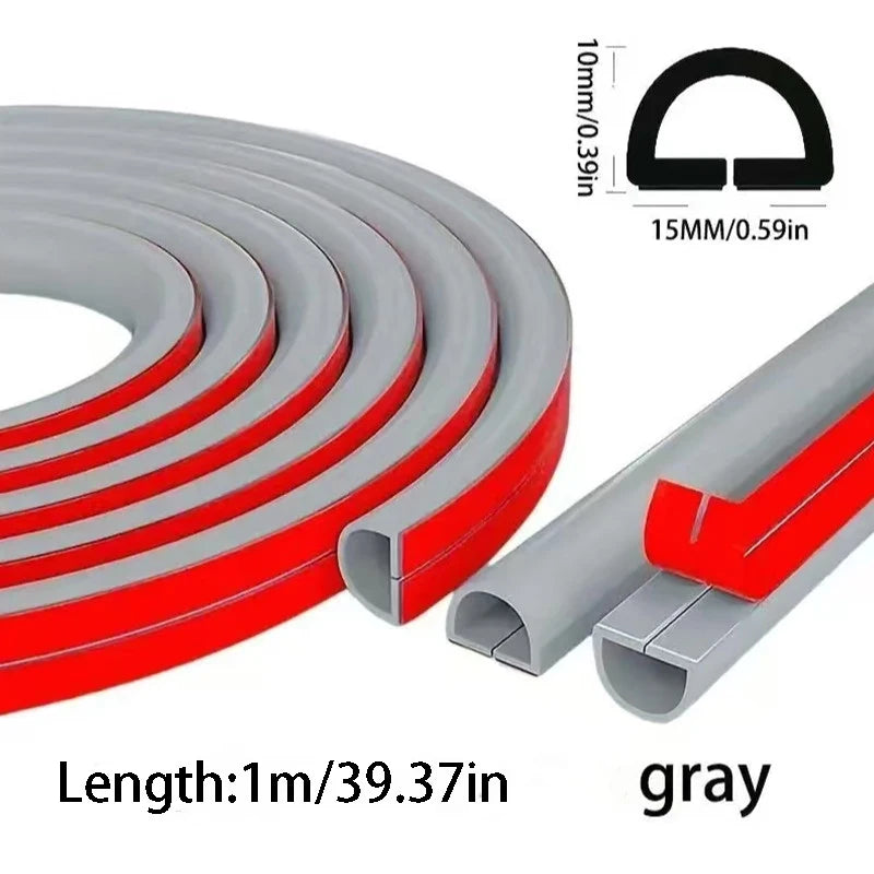 1 Rolle 300 cm Kabelmanagement-Hülle - Selbstklebende PVC-Kabelabdeckung für Wand & Boden, Isolierte Kabelabdeckung