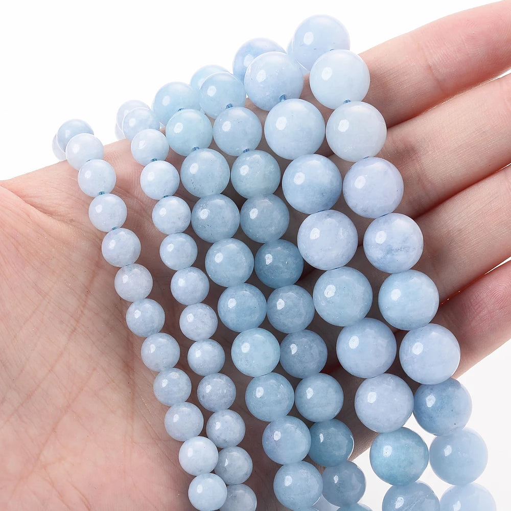 Natürliche rote Koralle Amazonit Türkise Achate Stein Runde lose Perlen für Schmuckherstellung DIY Armband Halskette handgemachte Handwerk