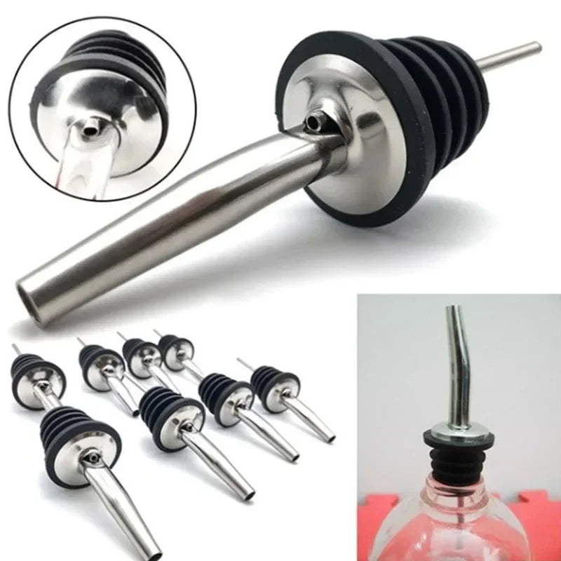 1/2/5 stücke Edelstahl Wein Gießen Wein Bar Cocktail Shaker Phantasie Shaker Mund Wein Flasche Stopper Ablauf flasche Stopper