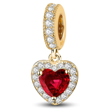 Charms aus 925er-Sterlingsilber mit Tierhantel, niedlicher rosa Hund, Perlen, passend für DIY-Armbänder, Armreifen, Geschenk von hochwertigem Schmuck