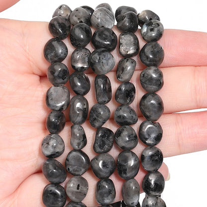 8-10mm unregelmäßige geometrische natürliche Rauchquarz stein DIY lose Perlen für Schmuck herstellung hand gefertigte Armband Accessoires