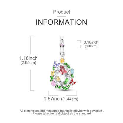 925 Sterling Silber Mond Schmetterling Charms Perlen Kopfhörer Avocado Anhänger Schmuck Fit Original 925 Armband Für Frauen DIY Geschenk