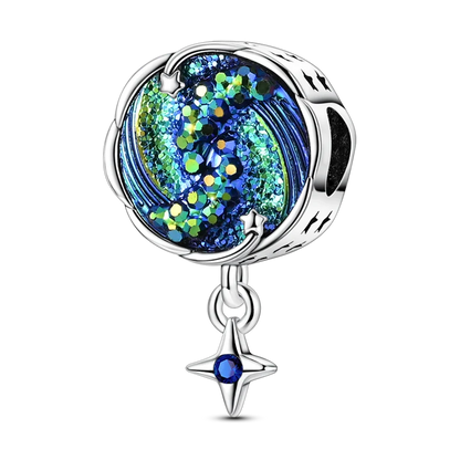 Original-Charm-Perle aus 925er-Sterlingsilber mit eingelegtem Zirkonium, Schleife, Liebesherz, Ballon-Anhänger, passend für Armbänder, DIY-Schmuckmarkierung