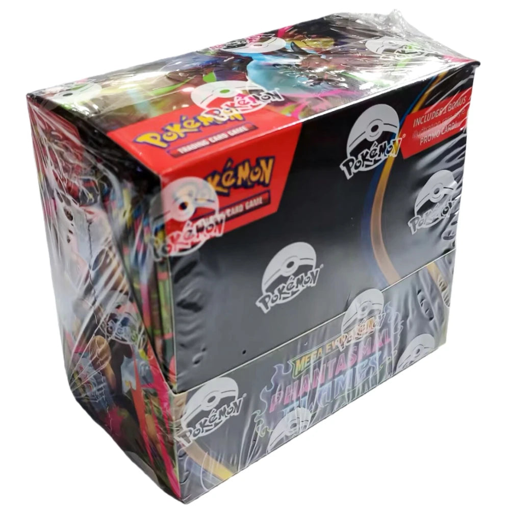 Englische Pokémon-Sammelkartenspiel MEGA Evolution Phantasmal Flames Sammelkarten Pokémon-Kampfkarten Geschenk für Fans