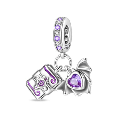 Heißer Verkauf 925er Sterlingsilber Kürbiskopfperlen & fliegende Hexe baumelnder Charm passend für Armband Halloween Anhänger Zubehör Geschenke