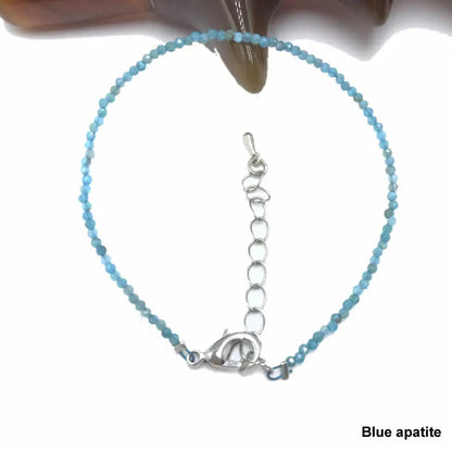 High Quality Natural Stone 2-3mm Handmade Micro Faced Beads Women's Agate Crystal Zircon Bracelet Jewelry Gift