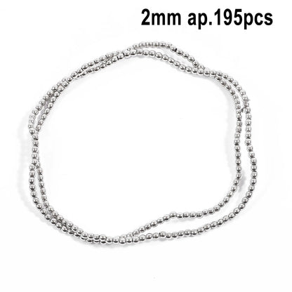 Großhandel AAA Rhodium Hämatit Perlen Charms Herz Stern Rohr Facettierte Runde Unregelmäßige Geometrische Form Perlen Für Schmuck Machen