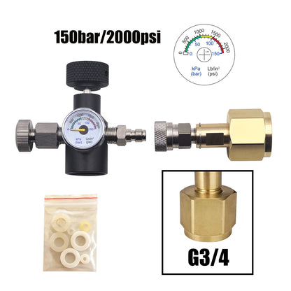 Neue Funken Soda Wasser Maker Kohlendioxid Zylinder Tank Füllstation Flasche CO2 Nachfüllen Adapter Stecker