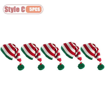 Weihnachtsmütze im Weihnachtsmann-Kostüm-Stil, festliche Mütze für Outdoor-Aktivitäten, Urlaub, Party, Dekoration und Weihnachtsgeschenke für die Familie