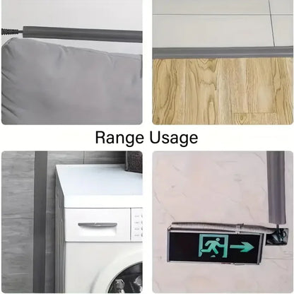 Kabelabdeckungsschutz, PVC, selbstklebender Drahtschutzstreifen, verschleißfest, verhindert Ausflug, Wand- und Bodendraht-Organizer für Zuhause