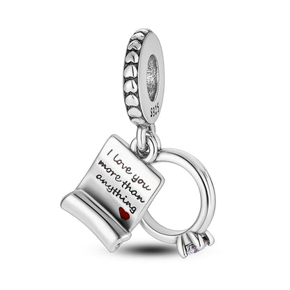 Charms aus 925er-Sterlingsilber, Flugzeug, Reisepass, Elefant, Perlenanhänger, passend für Original-Armbänder, für Frauen, Geburtstag, Modeschmuck, Geschenk