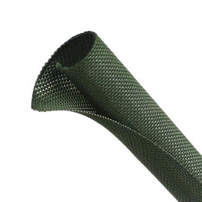 5/10M Kabelschutzmantel, selbstschließend, PET-geflochten, isolierende Ummantelung, flexibler Kabelkanal, geteilter Schlauch, Drahtschutz
