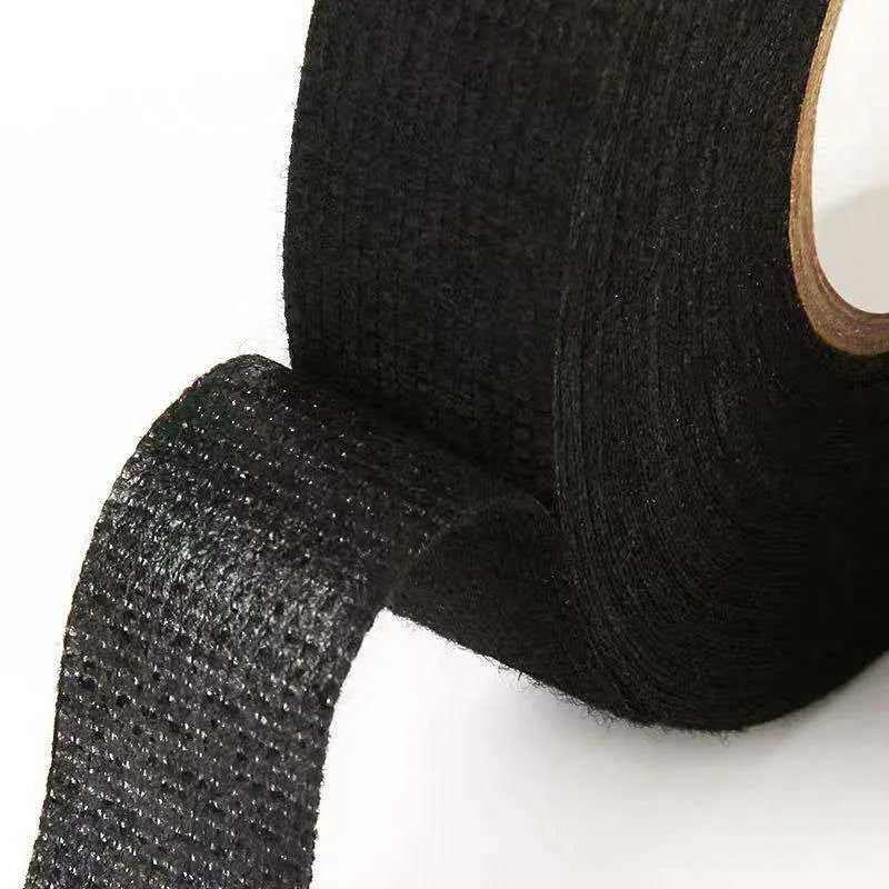 Elektrisches Isolierband, hitzebeständiges Kabelbaumband, 19 mm, Kabelbaum für Autos, Kabelbaum, Schutz, wasserdichtes Klebeband, Klettband