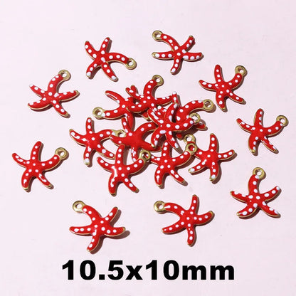 20 Stück 21x10mm Emaille Rose Blumen Anhänger Legierung Metall niedlich Blumen DIY Schmuck Herstellung Zubehör für Halsketten Ohrringe
