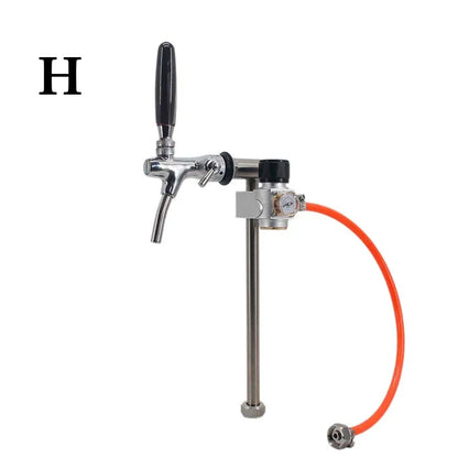 Bier Mini Fass & kommerzielles Fass Dosier set CO2 Picknick Gewindes ch neids ystem kompatibel 0,25 l tr21 * 4 Gasflasche Homebrew Kegging