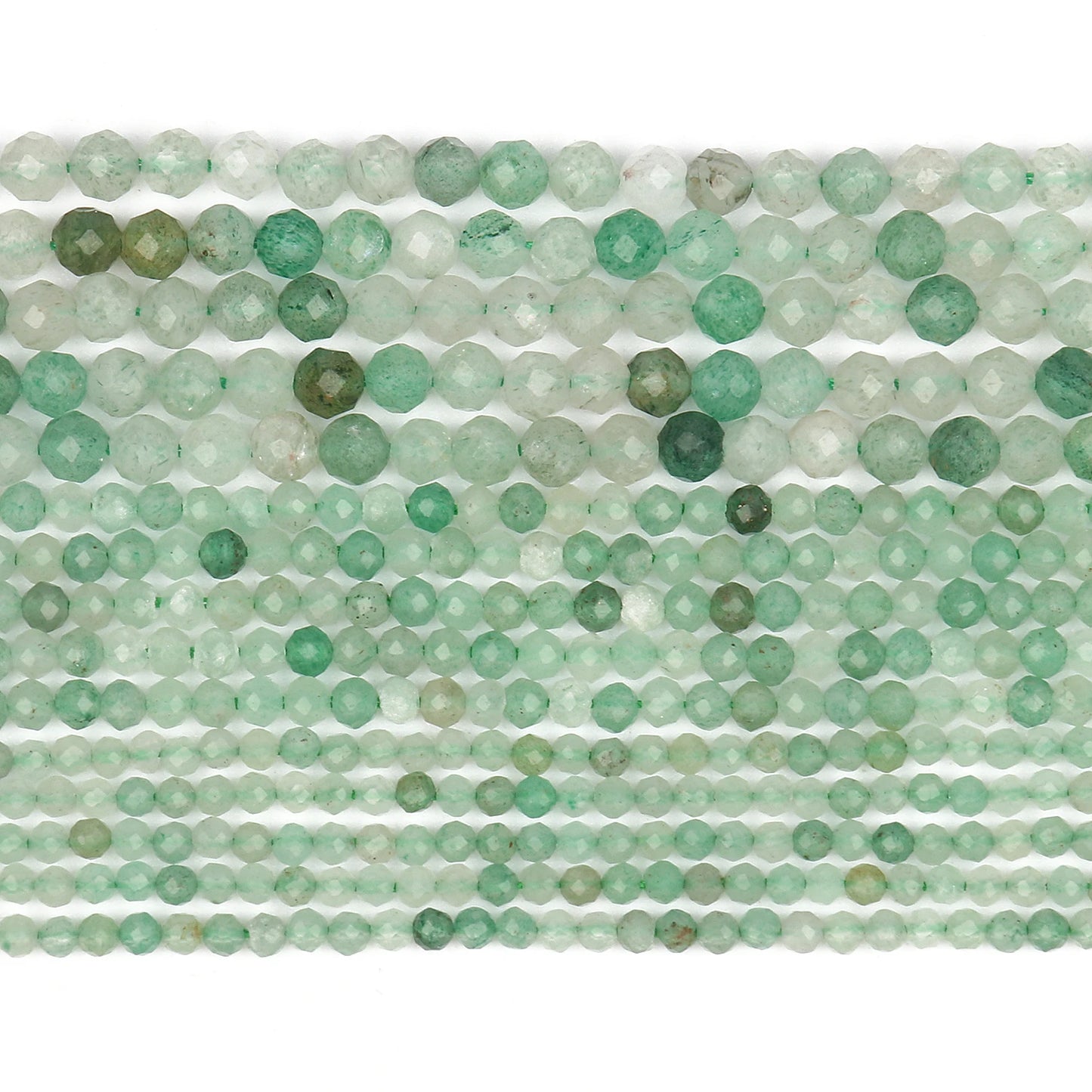 2 3 4mm natürliche facettierte Citrin Opal Jade Onyx Edelstein Perlen runde Mineral perlen für Schmuck herstellung DIY Armband Zubehör