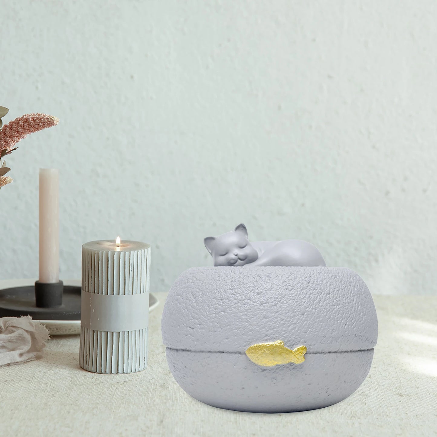 Pet Urn Cremation Memorial Urn Organizer Keepsake Case Storage Urn Box Hold Precious Memorable Casket Memorial Keepsake Box