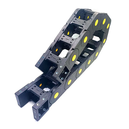 JFLO 45-Serie, 1 Meter Schleppkette, Kabel, Drahtträger, Halter für CNC-Fräser, Werkzeugmaschinen, Kunststoff-Schleppleine, Kabelmanagement