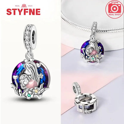 Echt Silber S925 Perlen Für Immer Freund Liebe Stern Charms Fit Original Armband DIY Perle für Frauen Schmuck Feine Geschenk Original