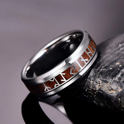 Mode Wikinger Baum des Lebens Edelstahl Abalone Muschel ringe für Männer Odin Norse Wikinger Runen ringe Retro Amulett Schmuck Geschenk