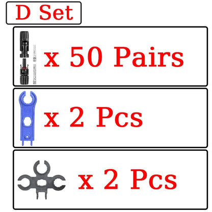 1/5 Sätze Photovoltaik-Solar-PV-Stecker IP67 Y/T Typ 30 A 1000 V 3-7-Wege-Zweig-Kit für PV/MC-Kabel 2,5/4/6 mm2 Batteriemodul