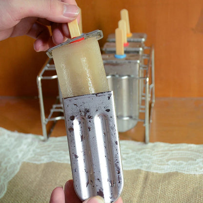 Edelstahl-Eis am Stiel-Form, Eis am Stiel-Form, gefrorener Lolly-Eis am Stiel-Hersteller, hausgemachte Eisform mit Eis am Stiel-Halter