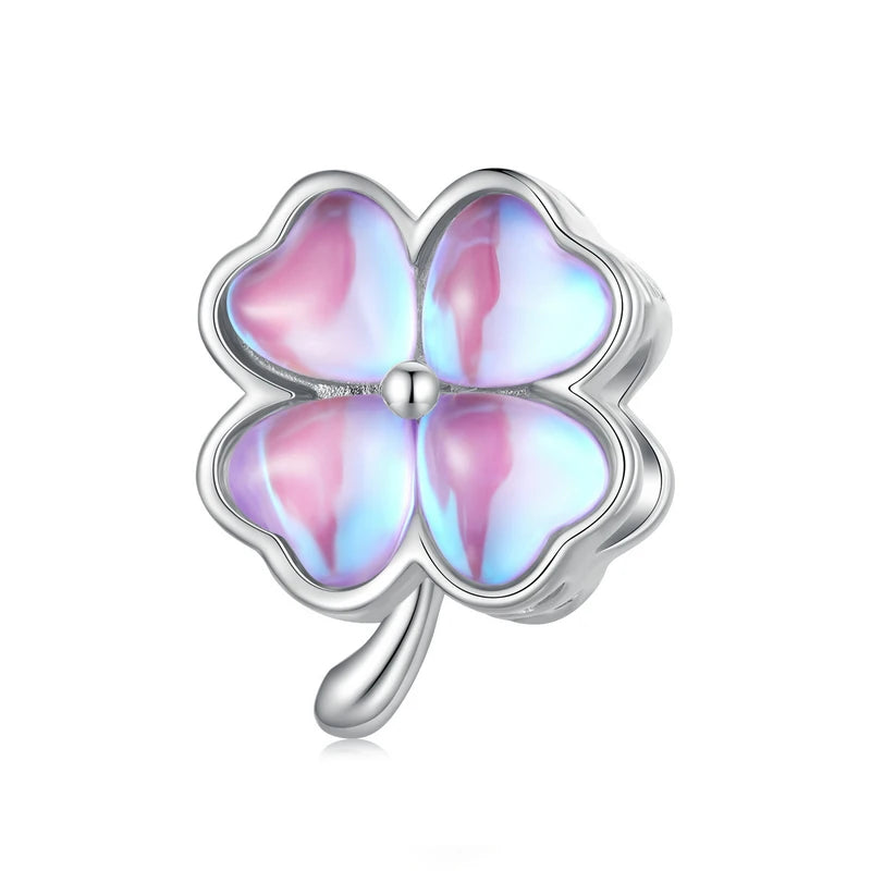 BAMOER Anhänger aus 925er-Sterlingsilber, verträumte Oecan-Serie, schillernde Krabbenperlen, Seepferdchen-Anhänger für Damen, Armband und Halskette zum Selbermachen
