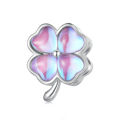 BAMOER Anhänger aus 925er-Sterlingsilber, verträumte Oecan-Serie, schillernde Krabbenperlen, Seepferdchen-Anhänger für Damen, Armband und Halskette zum Selbermachen