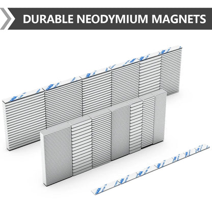 Superstarker Magnet Neodym mit doppelseitig klebendem Magnetblock NdfeB N35, starker Permanentmagnet imanes Kühlschrank