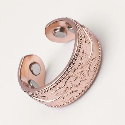 Retro Poseidon Kompass Ring versilbert Hexagramm Öffnung verstellbarer Ring Männer und Frauen Hip-Hop Trend Schmuck Geschenk