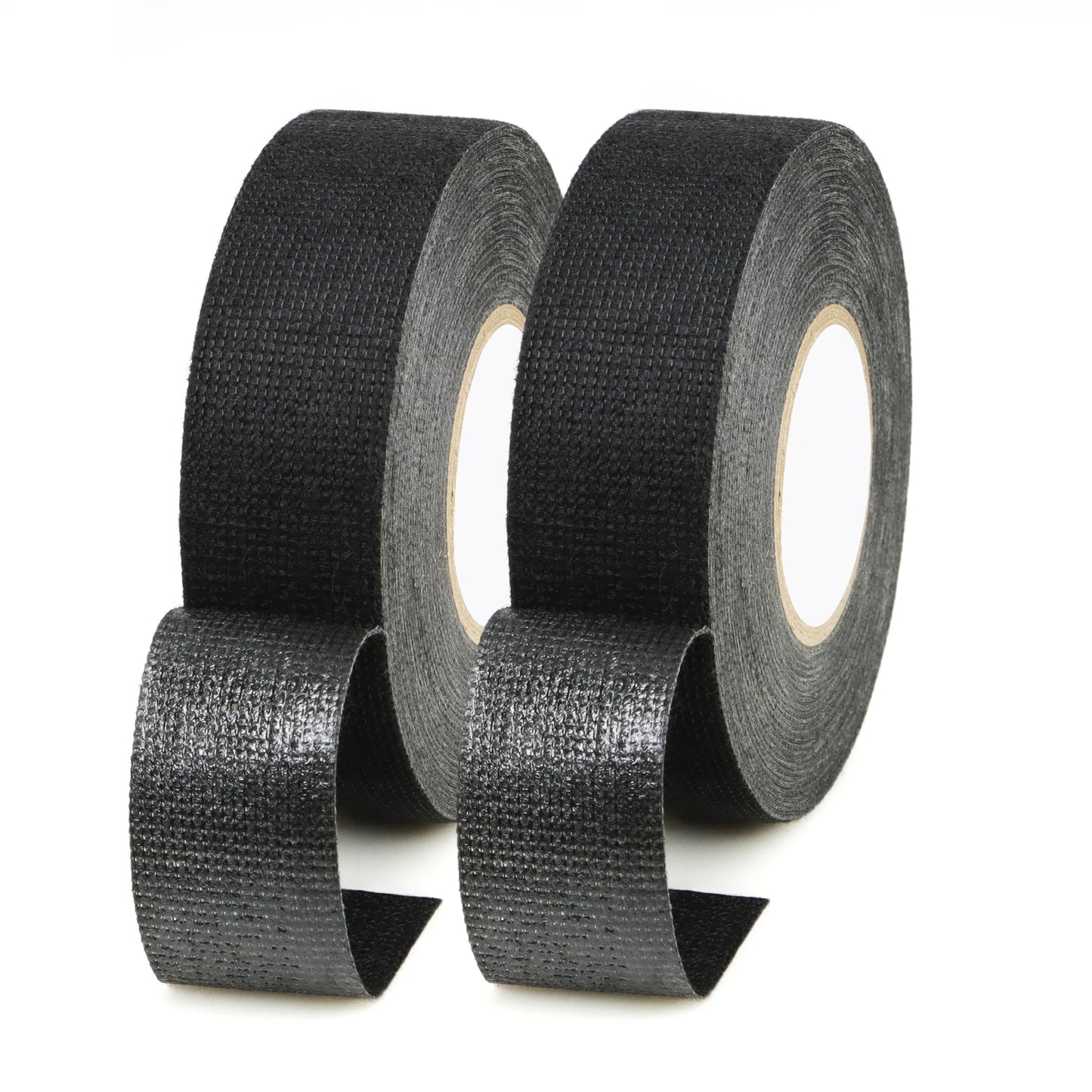 Schwarzes Hitzebeständiges Elektrisches Klebeband 9mm - 50mm Kabelbaum-Isolierband Automotive Stoffband Geräuschdämpfendes Klebeband