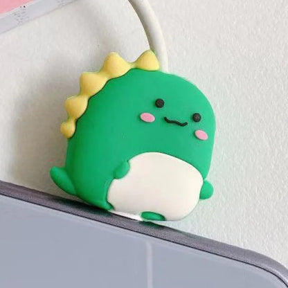 1pc Nette Cartoon Kabel Protector Draht Organizer Wickler Saver Für USB Ladekabel Daten Linie Kopfhörer Kabel Schutz Abdeckung