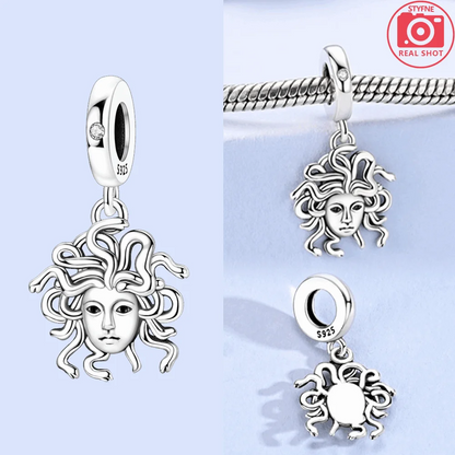 Neue Silber 925 Engel Skulptur Charms Herz Perlen Fit Original Armband für Frauen Schmuck Party Perlen DIY Edlen Schmuck Geschenke