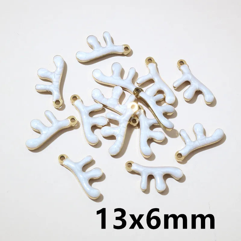 20 Stück 11x9mm Edelstahl Fisch Emaille Charms Anhänger Edelstahl DIY Schmuck Herstellung Zubehör Ergebnisse