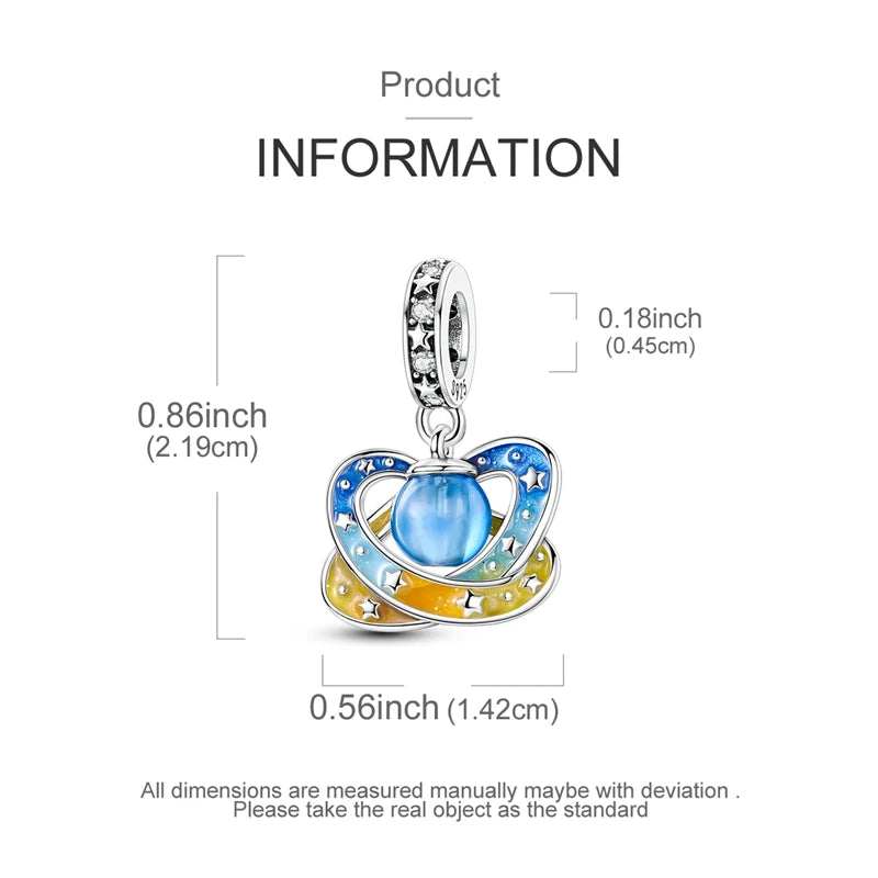 925 Sterling Silber Mond Schmetterling Charms Perlen Kopfhörer Avocado Anhänger Schmuck Fit Original 925 Armband Für Frauen DIY Geschenk
