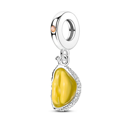 Obst-Charm-Perle aus 925er Silber, Erdbeere, Kirsche, Avocado-Anhänger, passend für Original-Armbänder, DIY-Modeschmuck