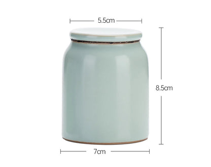 Ceramic urn for pets, small for human ashes, cinerary casket, mini keepsake, pet burial urn for human cremation, dog