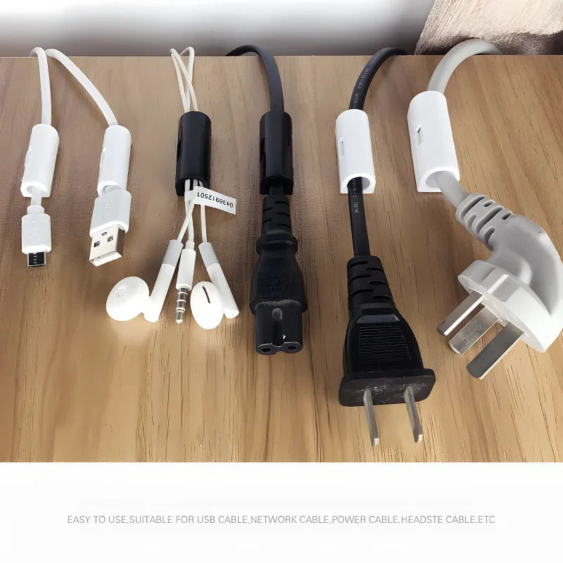 16/20 stücke Selbstklebende Kabel Organizer Clip Snap Drop Draht Halter Kabel Management Kabel Feste Klemme home Office verkabelung Zubehör