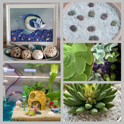 3-5MM Naturstein Kies Quarz Achat Jaspis Chips Mineralien Reiki Heilung Trommelstein Probe Stein Hause Aquarium Dekoration