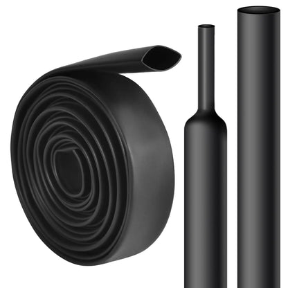 Draht-Schrumpfschläuche mit 4:1 Verhältnis, mit Klebstoff ausgekleidet, Φ4 mm bis Φ52 m, schwarze, wasserdichte industrielle elektrische Schrumpfschläuche