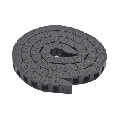 Kabelschutzkette aus Kunststoff 10x10mm 10x15mm 10x20mm 1M Nicht-klappbare offene Schleppkette für Maschinentransmission