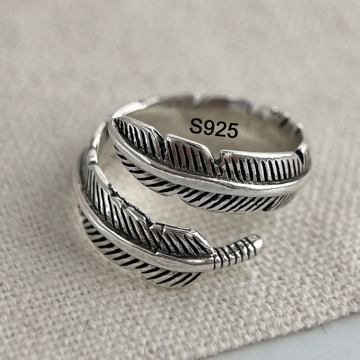 Ringe aus 925er-Sterlingsilber für Damen, Paare, minimalistisch, handgefertigt, schlicht, Retro-Blumen-Herz-Ring, edler Schmuck, Geschenk, verhindert Allergien